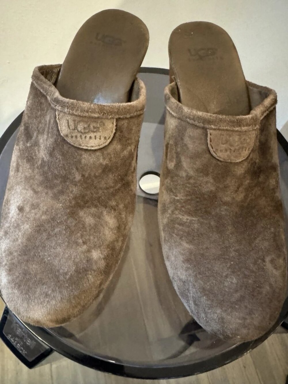 Ugg Suede Clogs Size 7